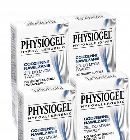 3 + 1 Physiogel Żel Do Mycia Twarzy Skóra Sucha