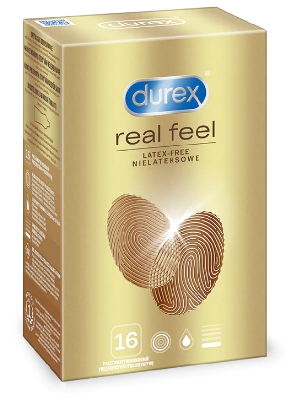 DUREX Real Feel Prezerwatywy Nielateksowe 16 szt.