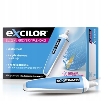 EXCILOR Leczenie Grzybicy Paznokci Sztyft 3,3 ml