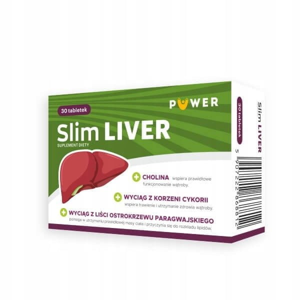 SlimLIVER Wątroba Trawienie Odchudzanie 30 tabl.