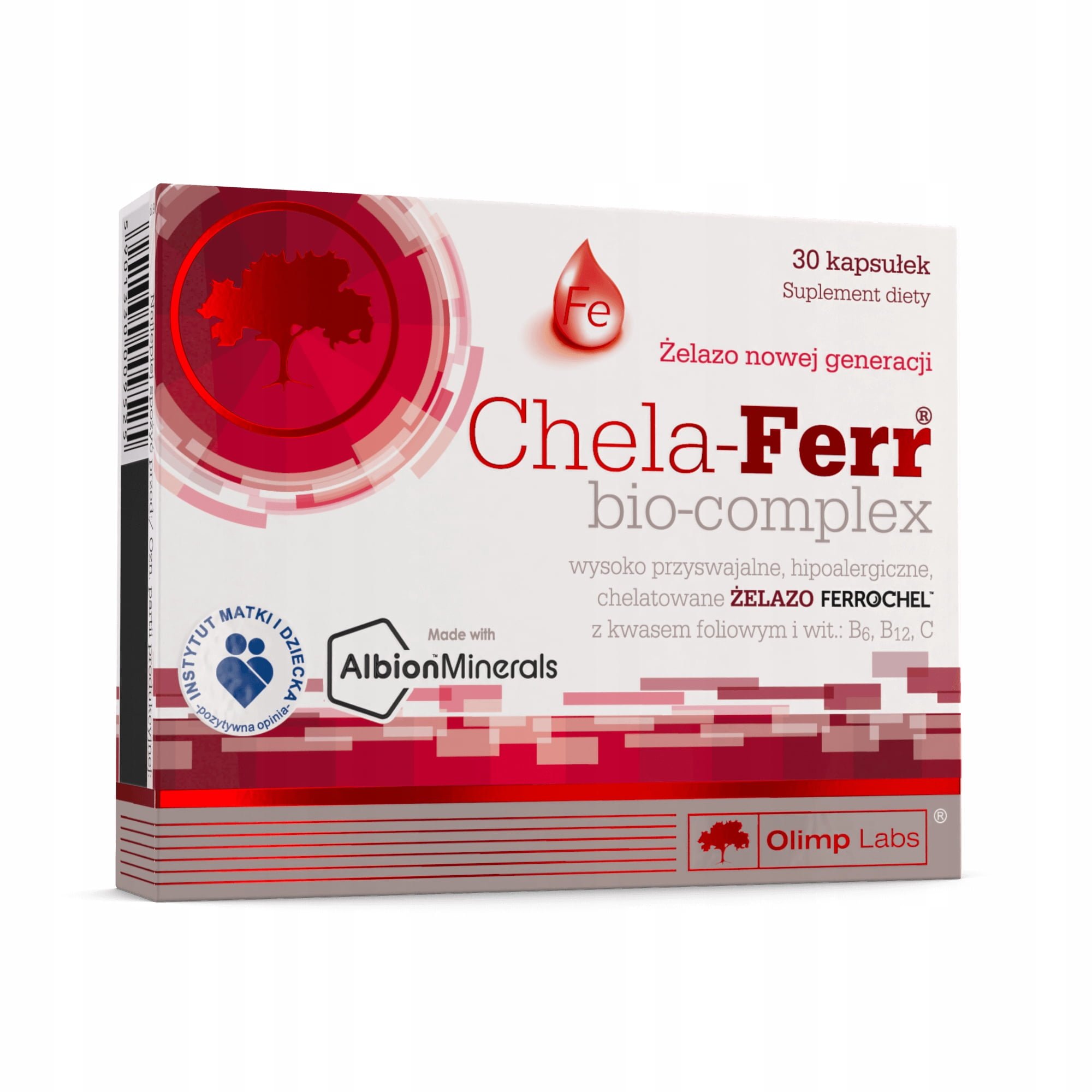 Olimp Chela-Ferr Bio Complex Żelazo 30 kaps.