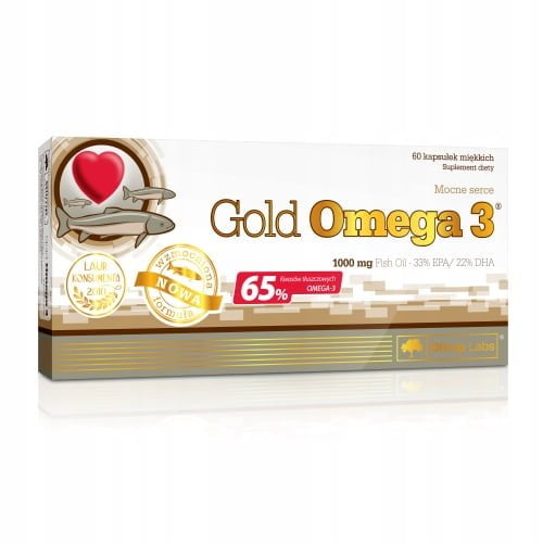 Olimp Gold Omega-3. Odporność Krążenie. 60 kaps.