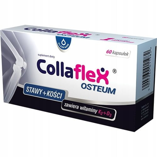 Collaflex Osteum Stawy Kolagen Witamina D 60 kaps