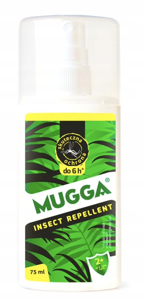 MUGGA 9,5% DEET DLA DZIECI NA KOMARY 6H OCHRONY