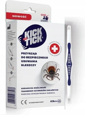KICK the TICK Przyrząd do bezp.usuwania kl