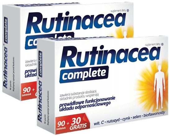 2x Rutinacea Complete 120 tabl Wspiera Odporność