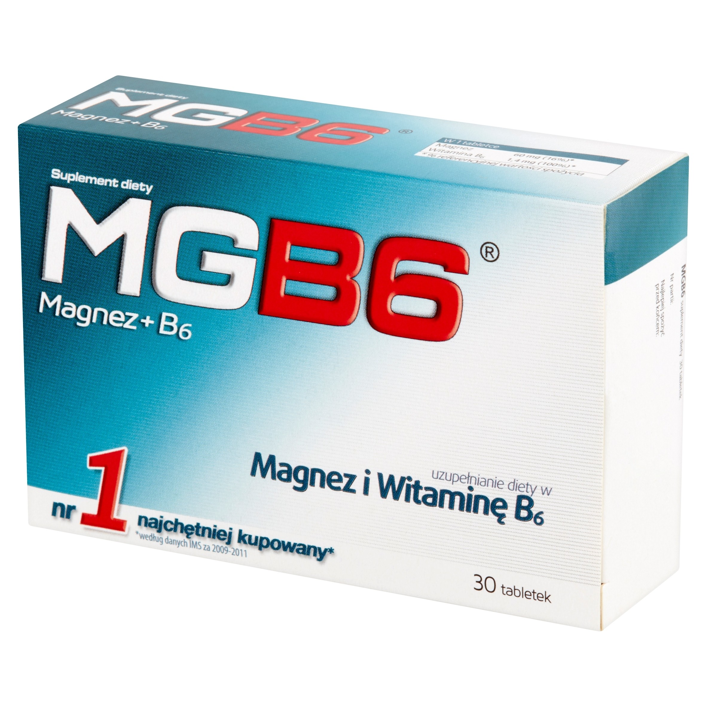 MgB6 tabl. 30 tabl.