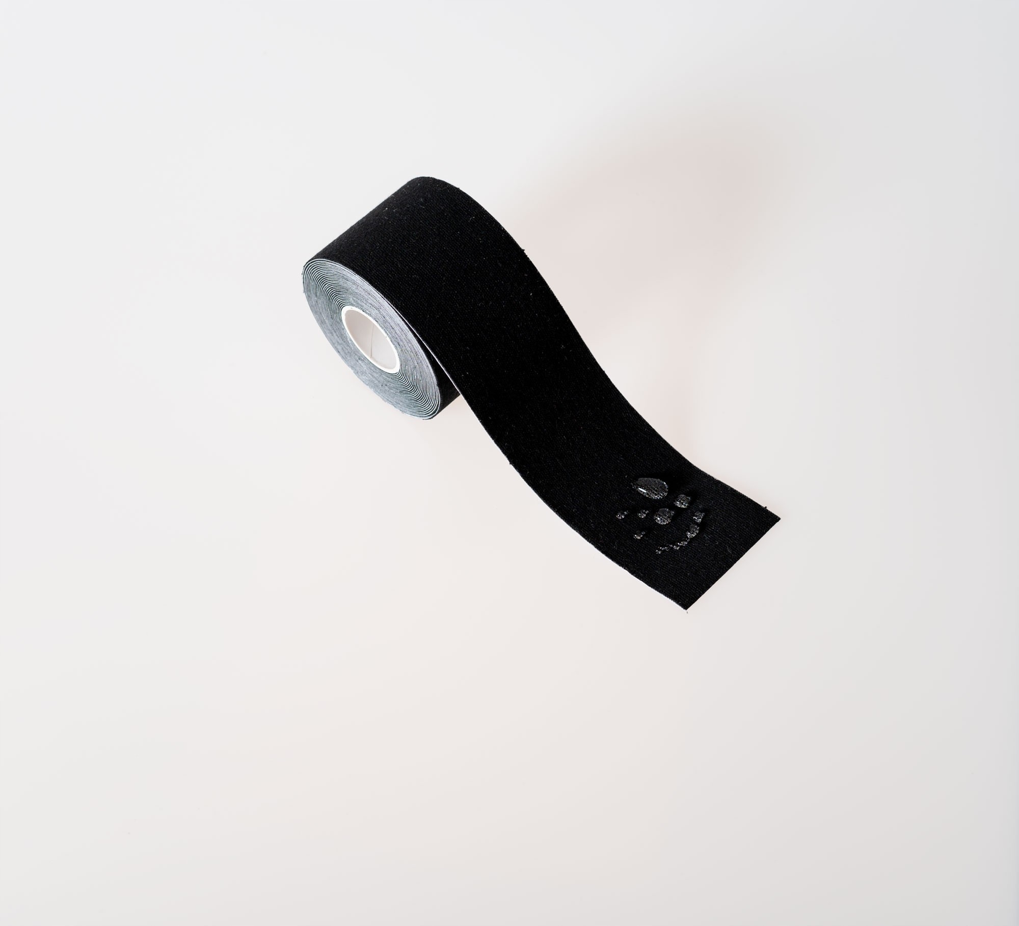 TitanGrit Taśma Kinezjologiczna Tape. - Wodoodporna, Czarna 5mx5cm