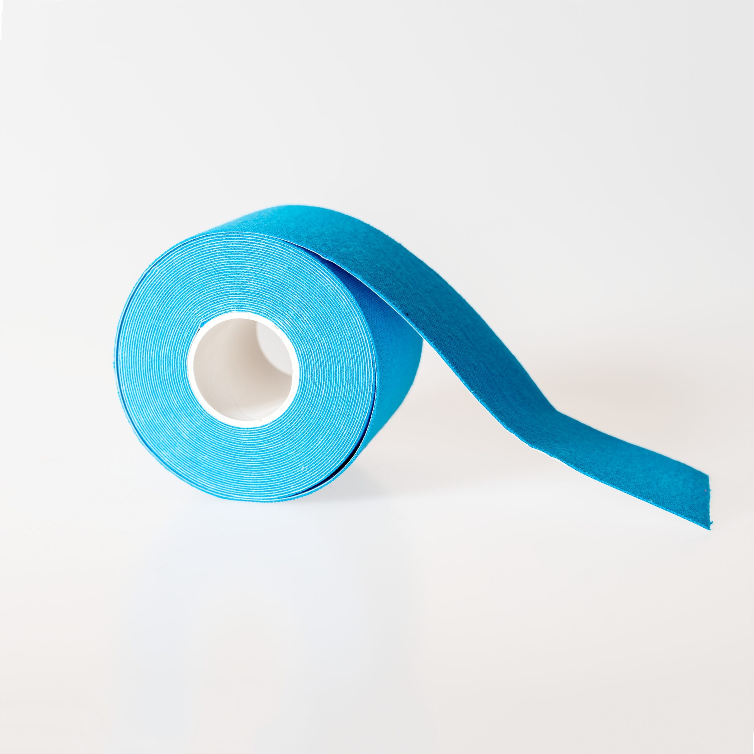 TitanGrit Taśma Kinezjologiczna Tape. - Wodoodporna, Niebieska 5mx5cm