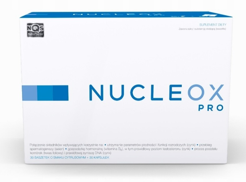 NUCLEOX PRO 30 saszetek + 30 kapsułek