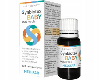 Synbiotex Osłona Dla Niemowląt. L. rhamnosus GG